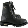 Xelement 1506 'Impact' Men's Black Motorcycle Biker Boots