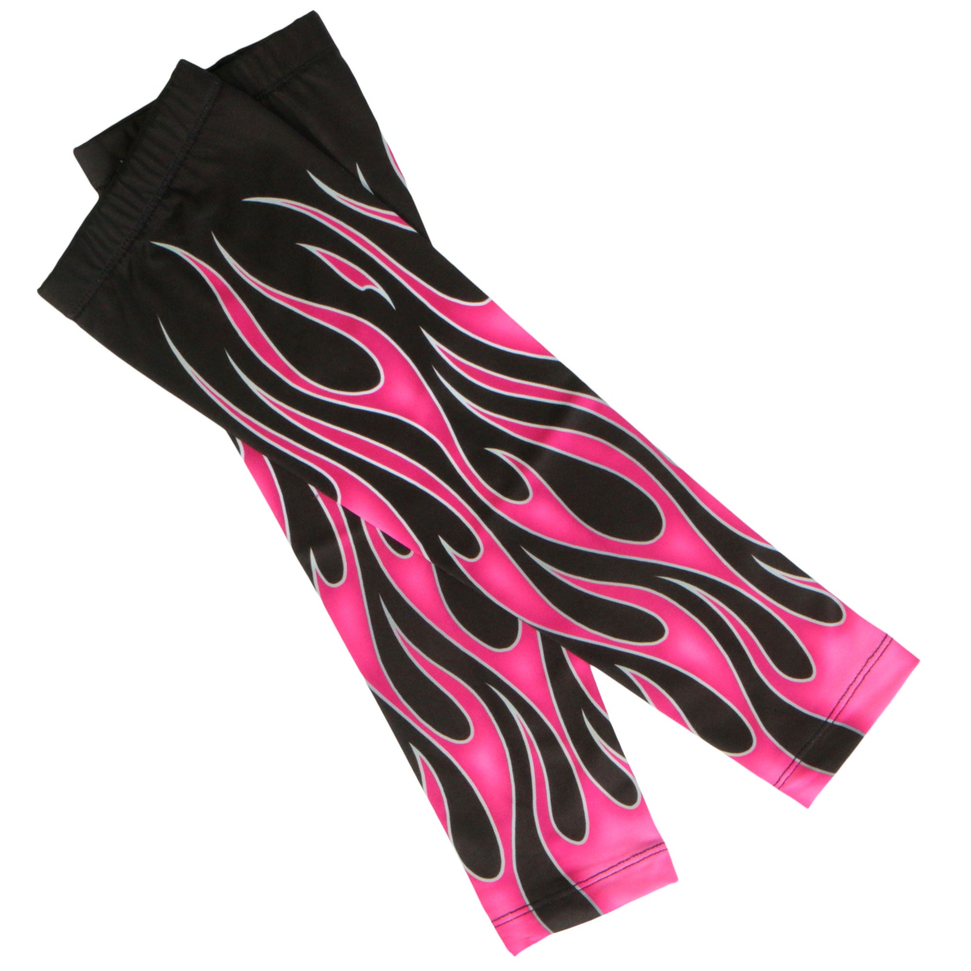 Hot Leathers ARM1008 Flames Pink Arm Sleeve