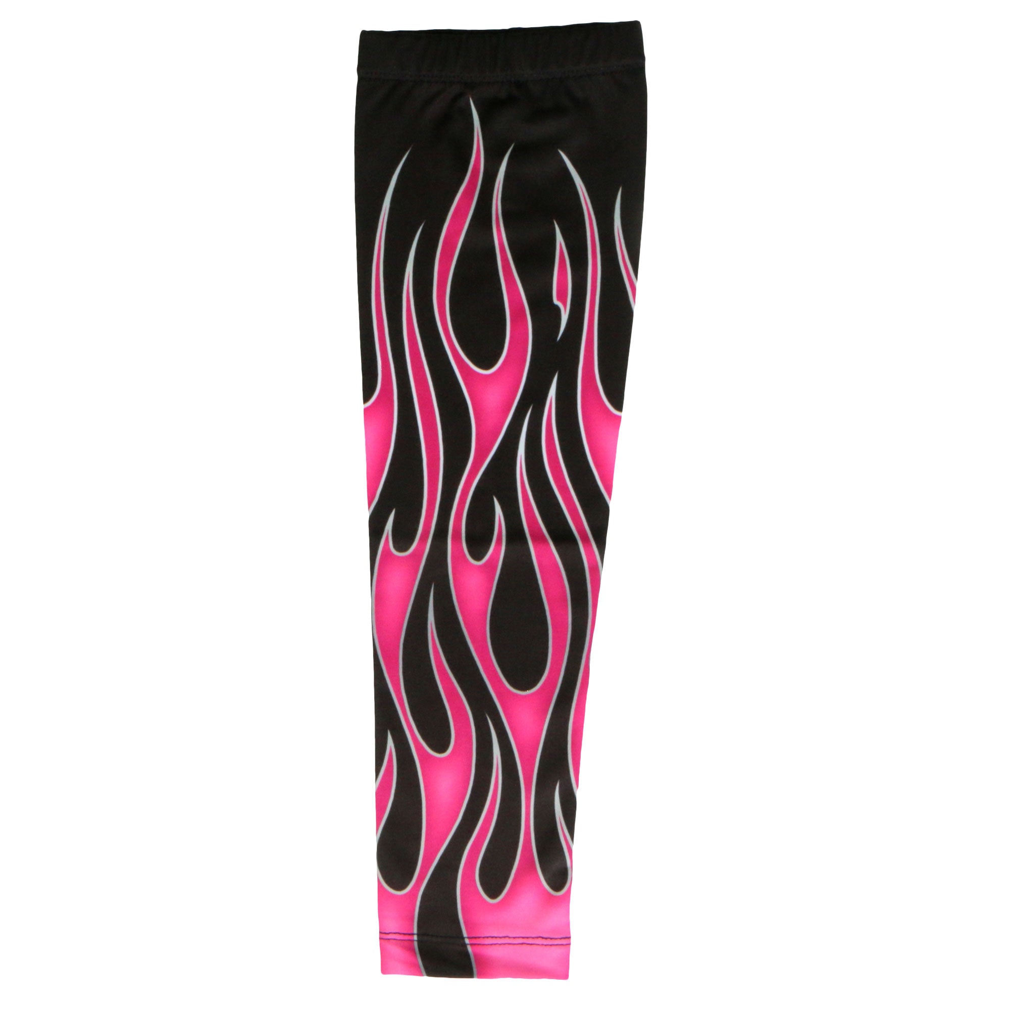 Hot Leathers ARM1008 Flames Pink Arm Sleeve