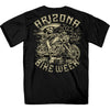 Hot Leathers Arizona Bike Week Mexicali Black Short Sleeve Shirt