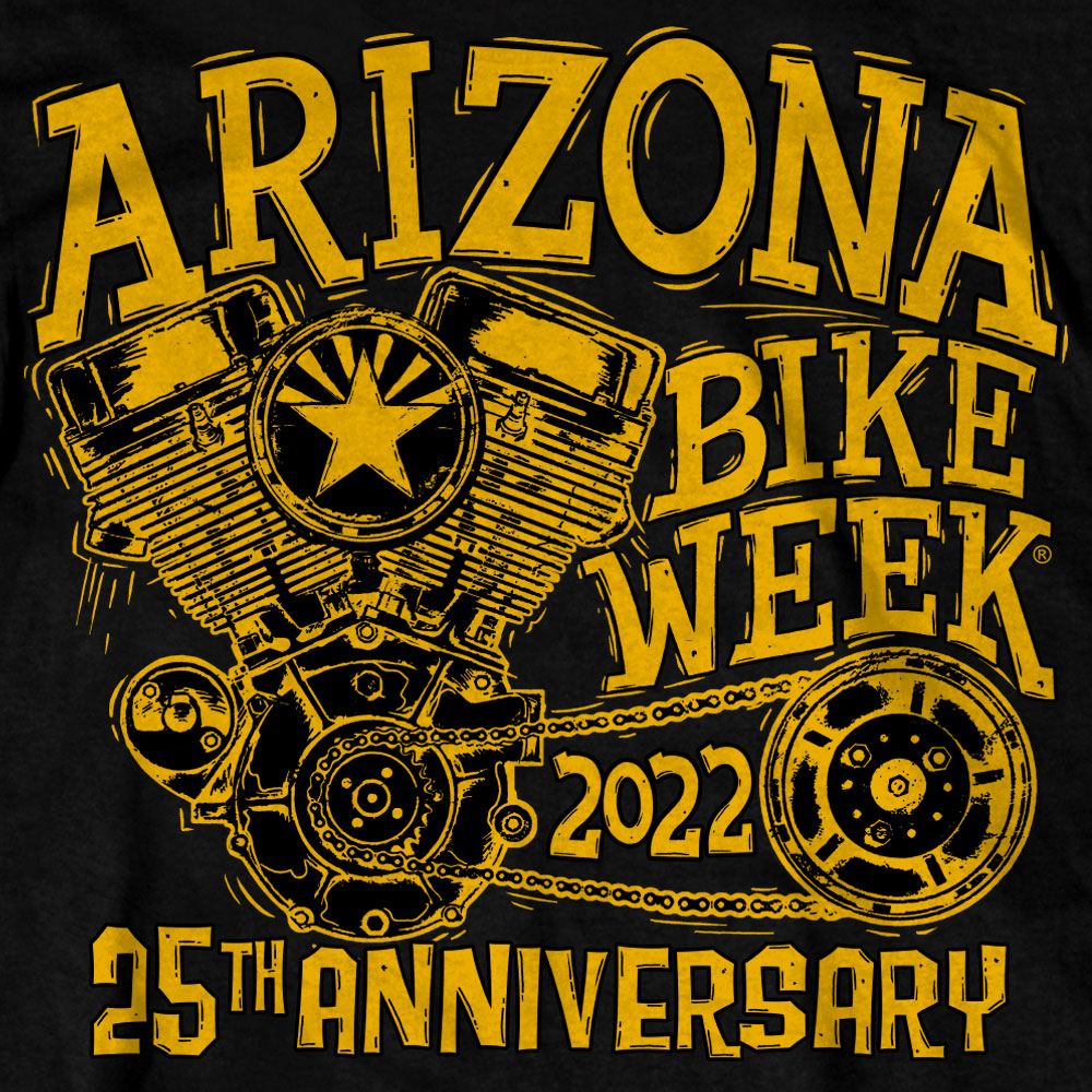 2022 Arizona Bike Week Scratch Motor Shirt
