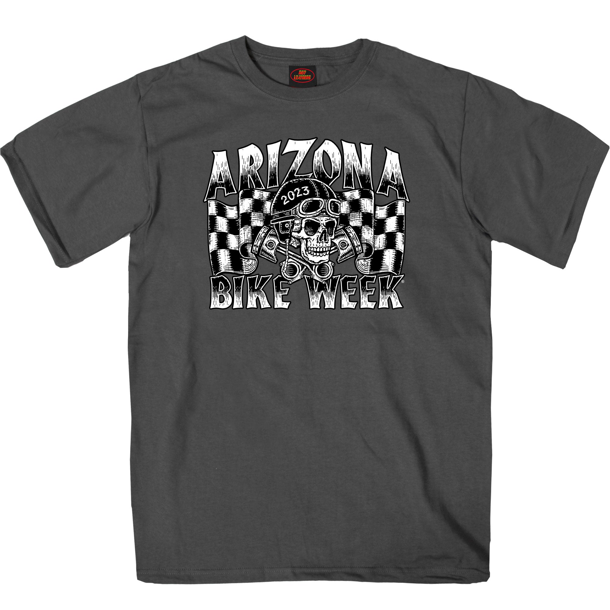 2023 Arizona Bike Week Vintage Skull Men's T-Shirt AZM1348