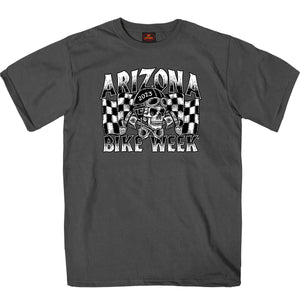 2023 Arizona Bike Week Vintage Skull Men's T-Shirt AZM1348