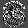 2023 Arizona Bike Week Vintage Skull Men's T-Shirt AZM1348