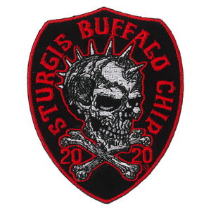 Chip 20 Spike Skull Patch