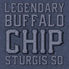 Official Sturgis Buffalo Chip Woodgrain Ladies T-Shirt
