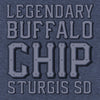 Official Sturgis Buffalo Chip Woodgrain Ladies T-Shirt