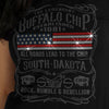 2022 Bling American Flag Ladies T-Shirt