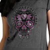 Sturgis Buffalo Chip Sugar Skull Ladies T-Shirt