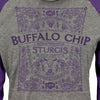 Buffalo Chip Ladies Paisley Shirt with Hoodie