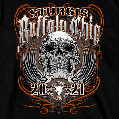 Sturgis Buffalo Chip 2021 Jumbo Skulls Shirt