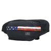 Hot Leathers BGA1011 Flag Strip Leather Belly Bag