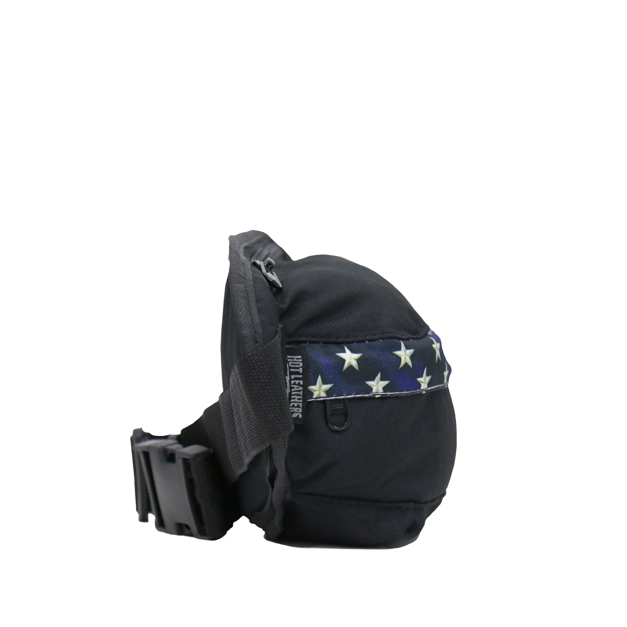 Hot Leathers BGA1011 Flag Strip Leather Belly Bag