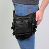 Hot Leathers BPT1103 Black Tactical Thigh Bag