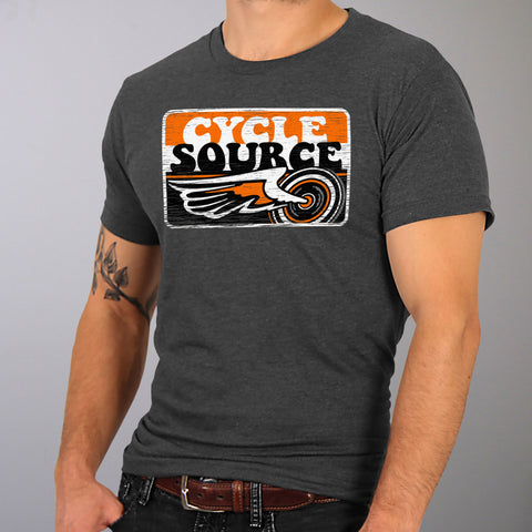 Official Cycle Source Magazine Source Stripes Logo