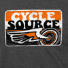 Official Cycle Source Magazine Source Stripes Logo
