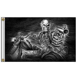 Hot Leathers FGA1075 Assassin Rider Flag 3’X5’