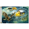Hot Leathers FGA1078 Eagle Majestic Flag 3’X5’