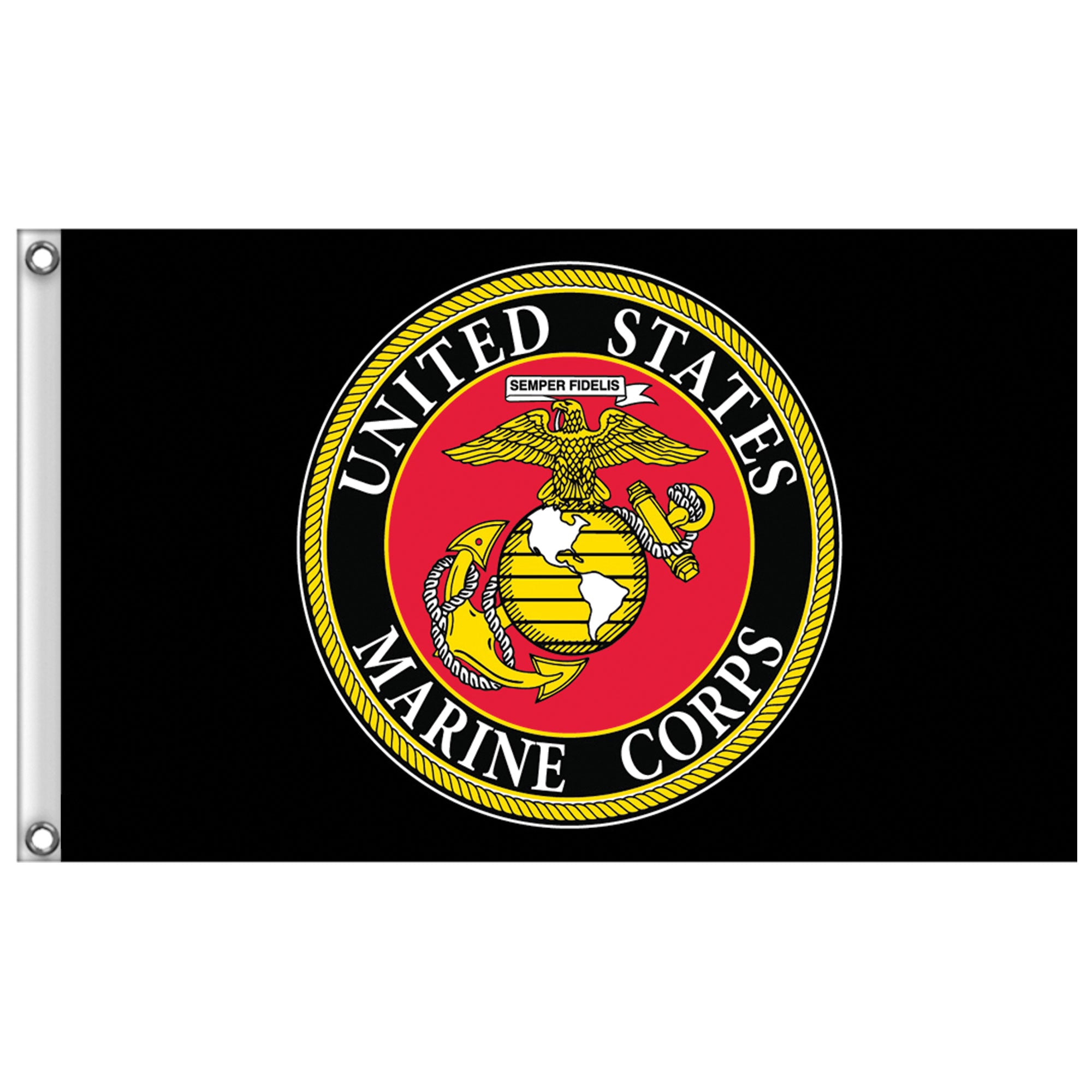 Hot Leathers United States Marine Corps Flag