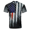 Hot Leathers Men's Short Sleeve American Flag 3D All Over Printed T-Shirt GMB1002