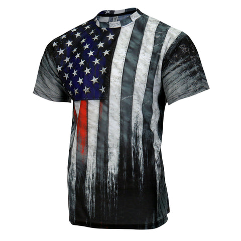 SS AMERICAN FLAG SUBLIMATION – Hot Leathers