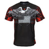 Hot Leathers Men's Camo Eagle 3D All Over Printed T-Shirt GMB1003