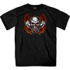 Hot Leathers Skull and Pistons T-Shirt