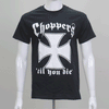 Hot Leathers GMS1455 Mens Classic Chopper's 'Til You Die Black T-Shirt