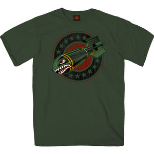 Hot Leathers Short Sleeve Shark Bomb T-Shirt