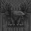 Hot Leathers GMS1524 Men’s Charcoal Short Sleeved Up-Wing Eagle T-Shirt