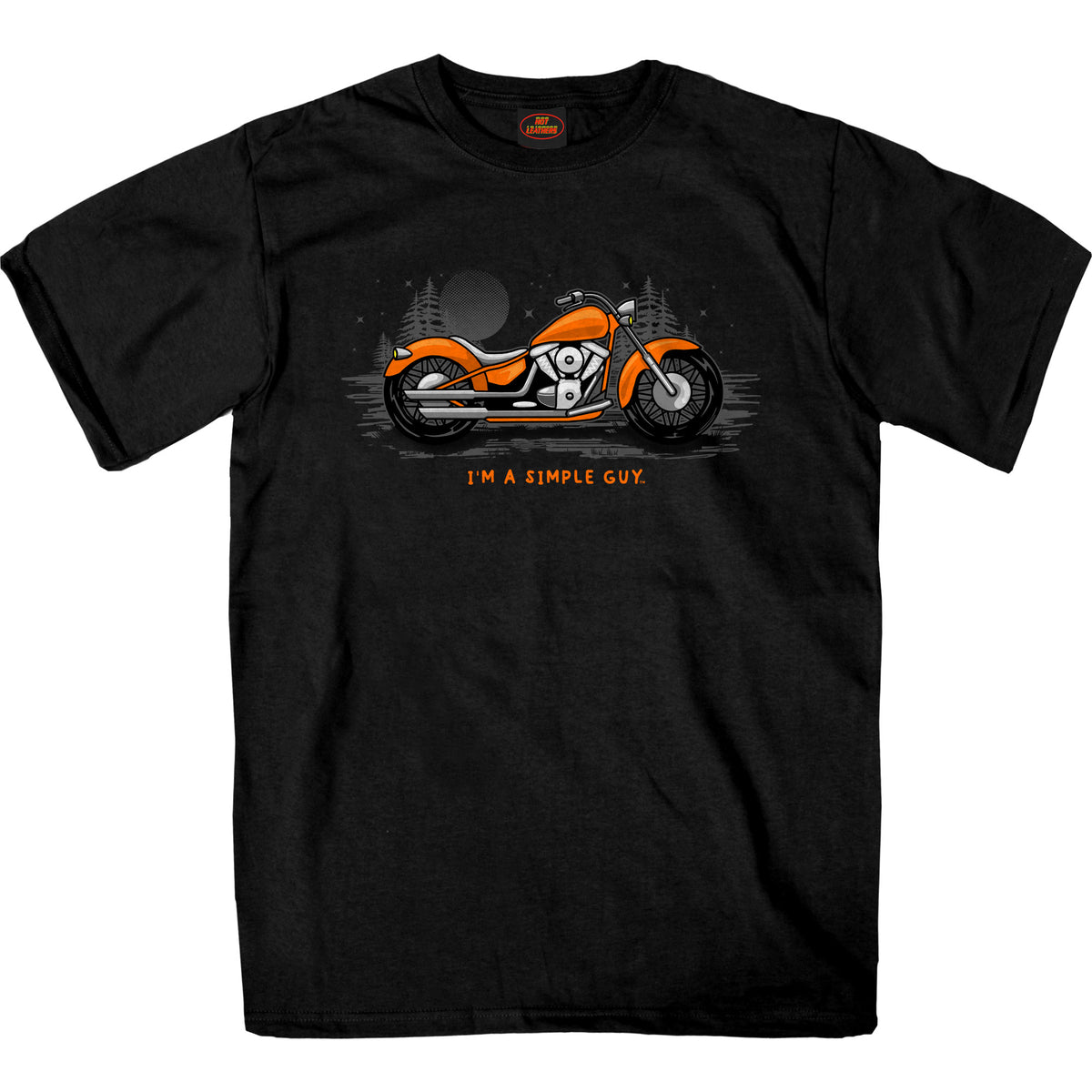Hot Leathers I'm a Simple Guy T-Shirt