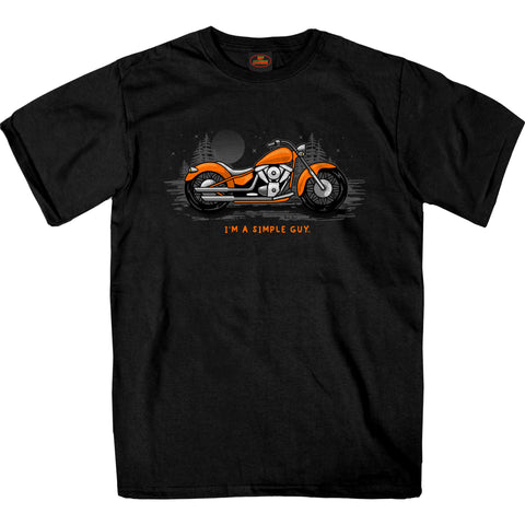 Hot Leathers I'm a Simple Guy T-Shirt