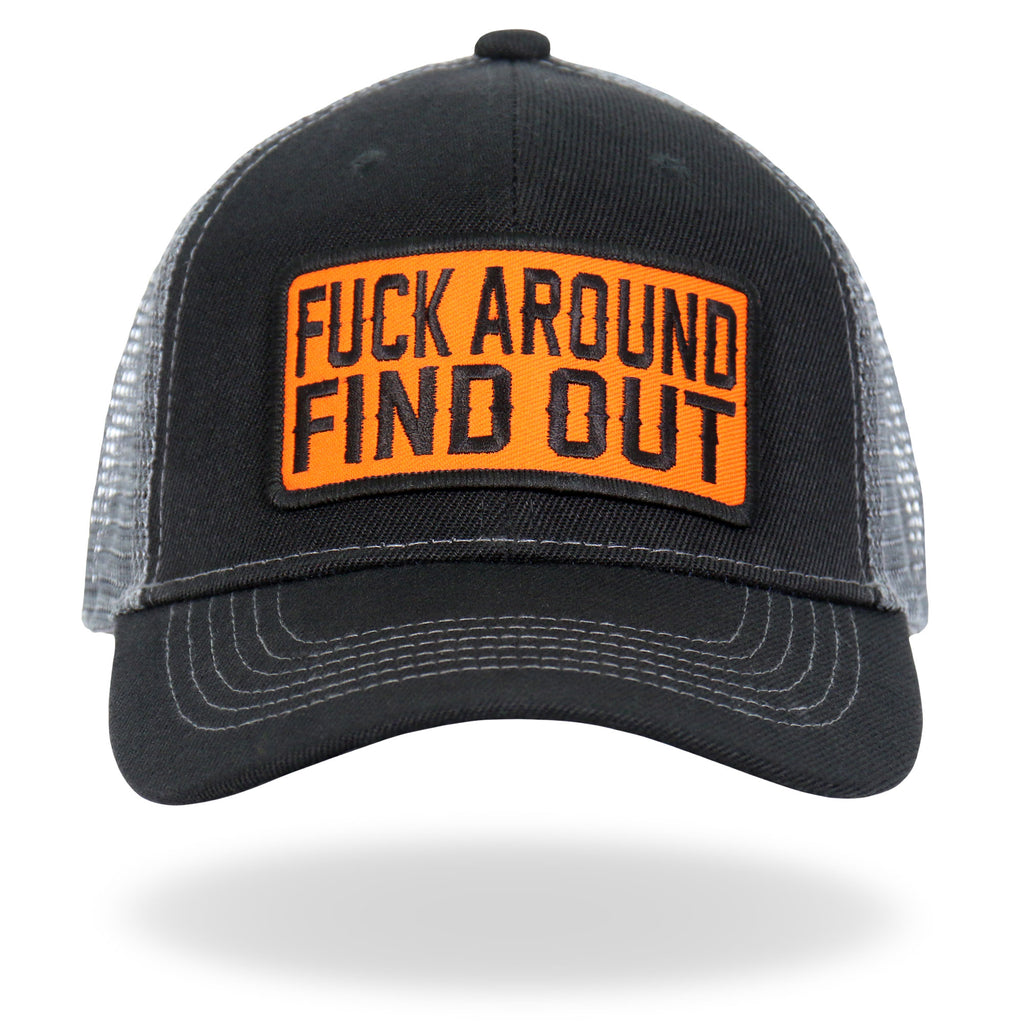 Hot Leathers GSH1055 Fuck Around Find Out Hat