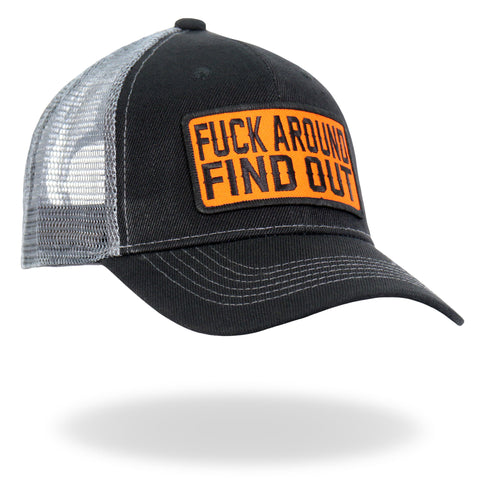 Hot Leathers GSH1055 Fuck Around Find Out Hat