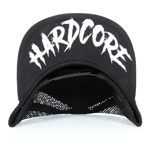 Hot Leathers Hardcore Knuckles Black Snap Back Hat GSH4008