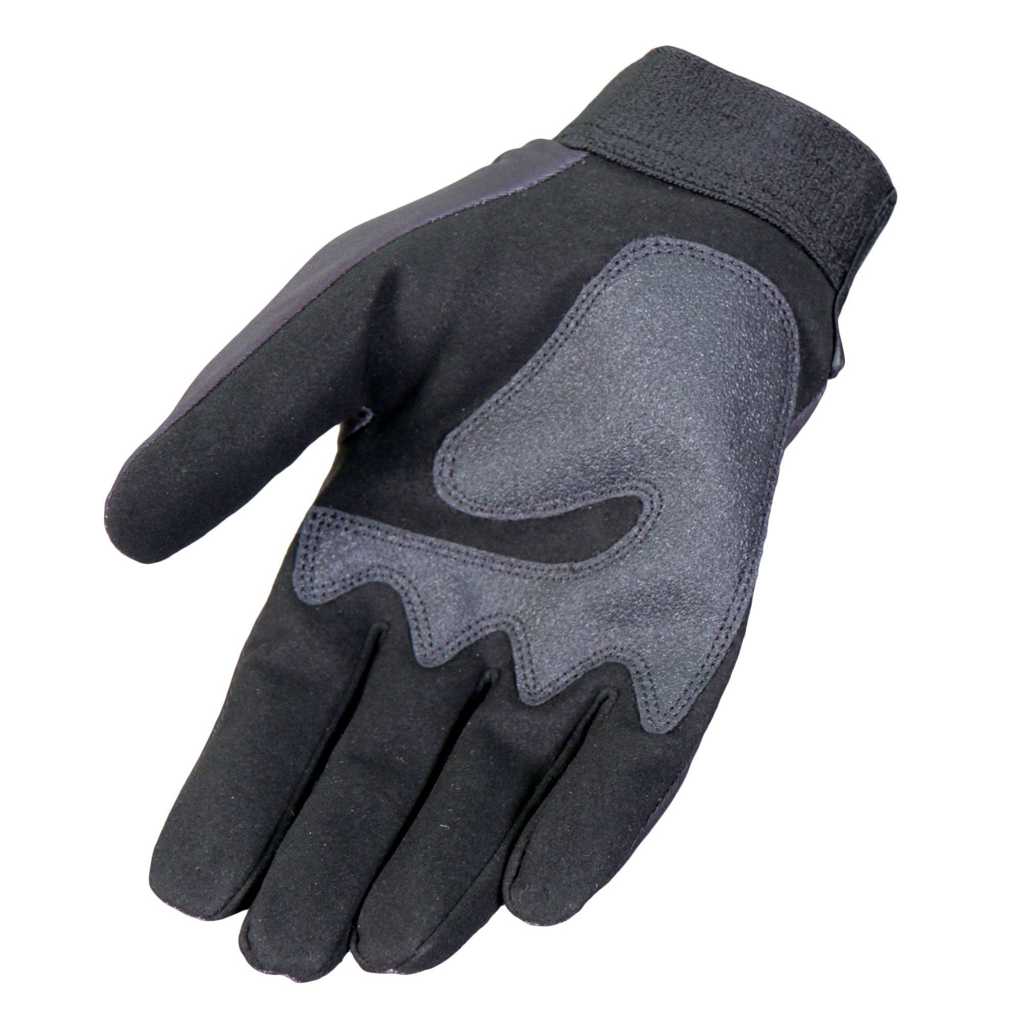 Hot Leathers GVM3005 Sublimated 3/4 Skull Mechanics Glove