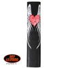 Hot Leathers Heart and Wings Hair Glove