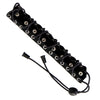 Hot Leathers HRG2002 Black Laced 8 inch Hair Glove