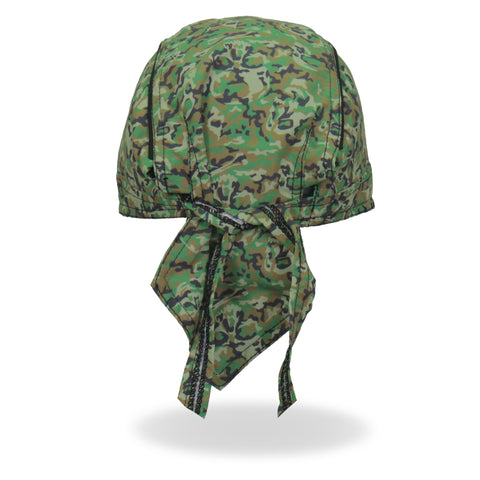 Hot Leathers Camo Skull Pattern Forest Lightweight Headwrap HWH1095