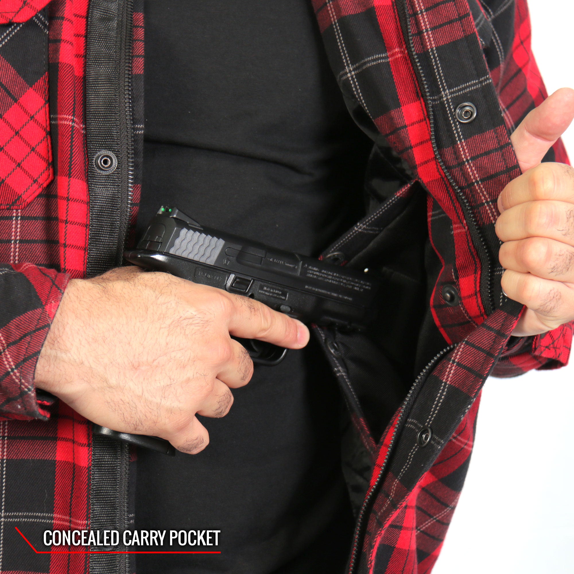 Concealed Carry Flannel Shirt