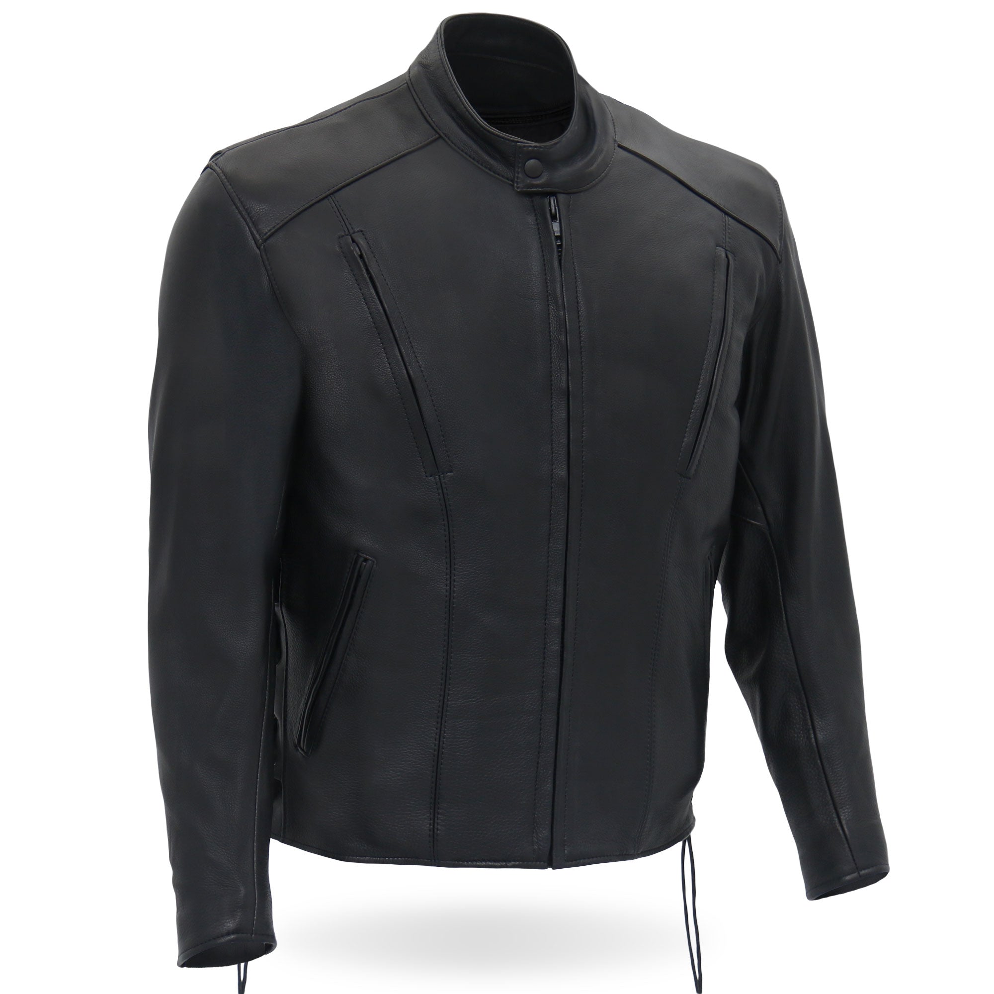 Hot Leathers JKM5002 Men s USA Made Vented Premium Leather Motorcycle