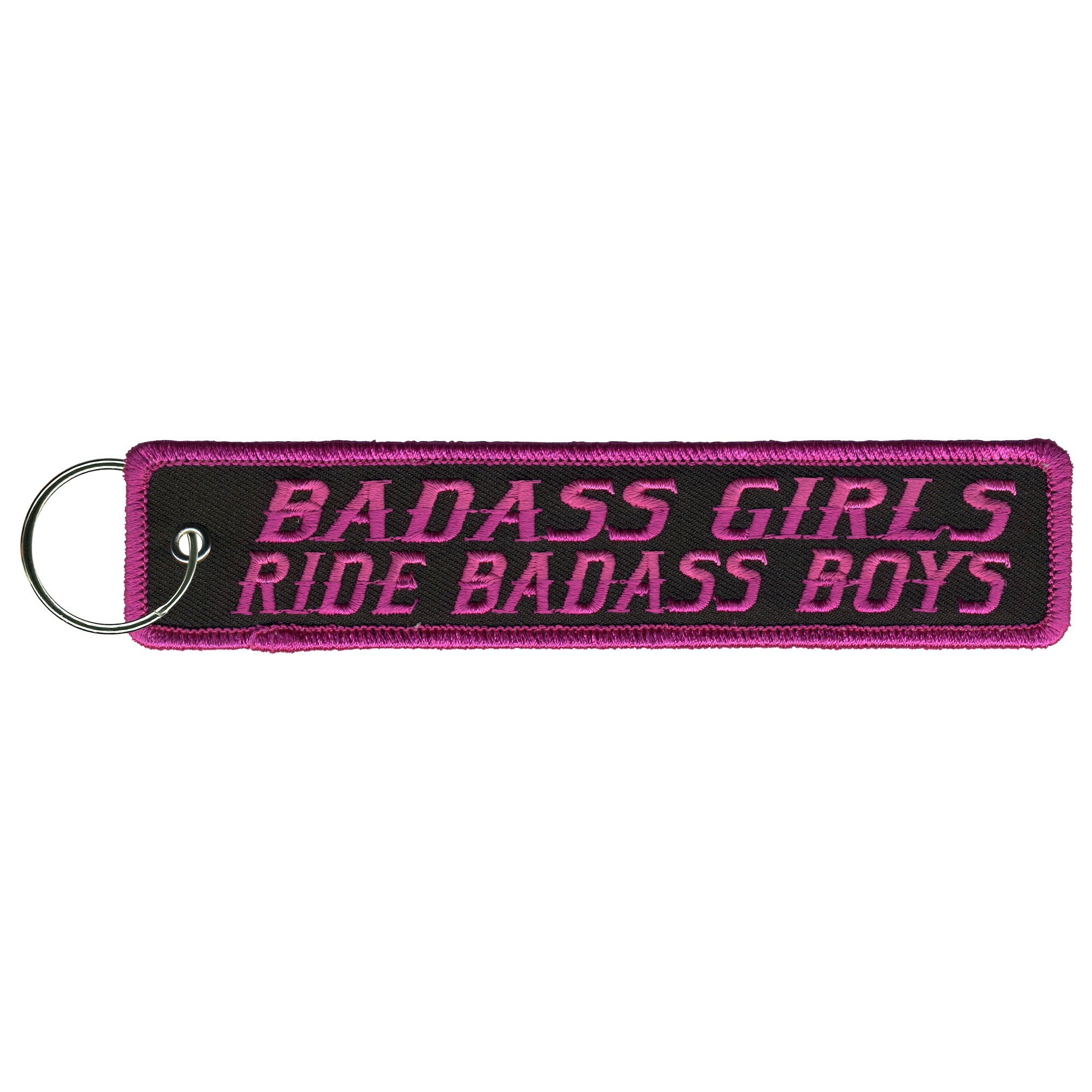 Hot Leathers Badass Girls Key Chain Fob