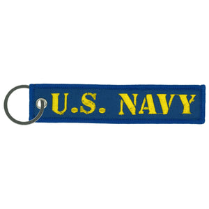 Hot Leathers U.S. Navy Veteran Key Chain Fob