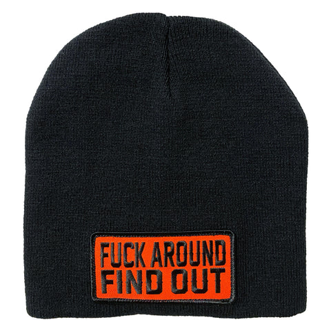 Hot Leathers F*** Around Find Out Knit Hat