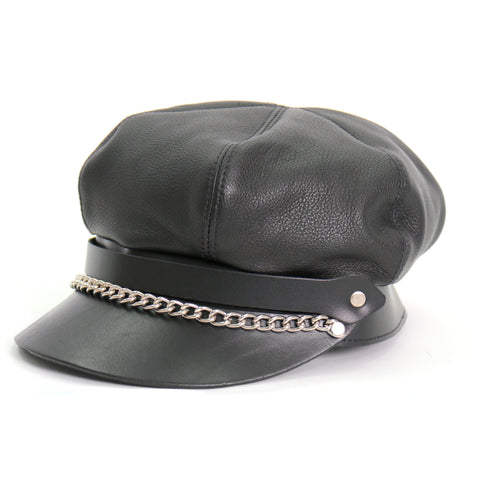 Hot Leathers Leather Section Pie Top Cap