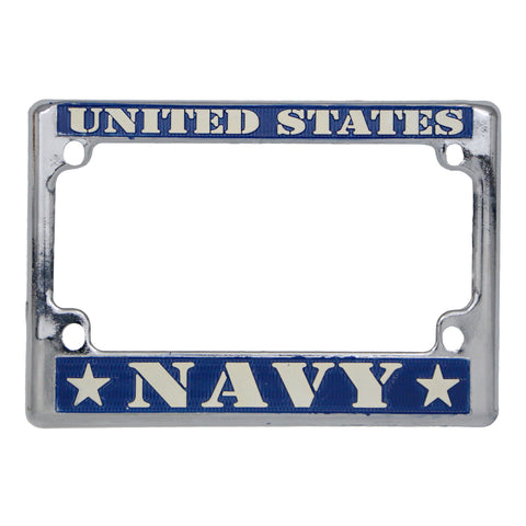 Hot Leathers United States Navy License Plate Frame