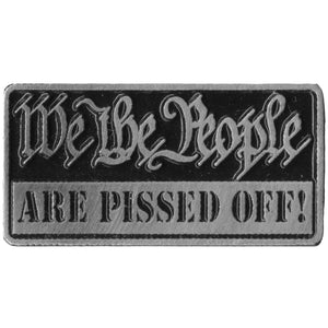 Hot Leathers We The People Are Pissed Off Pin