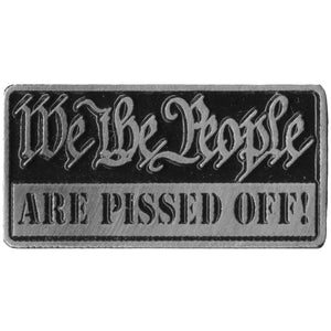 Hot Leathers We The People Are Pissed Off Pin
