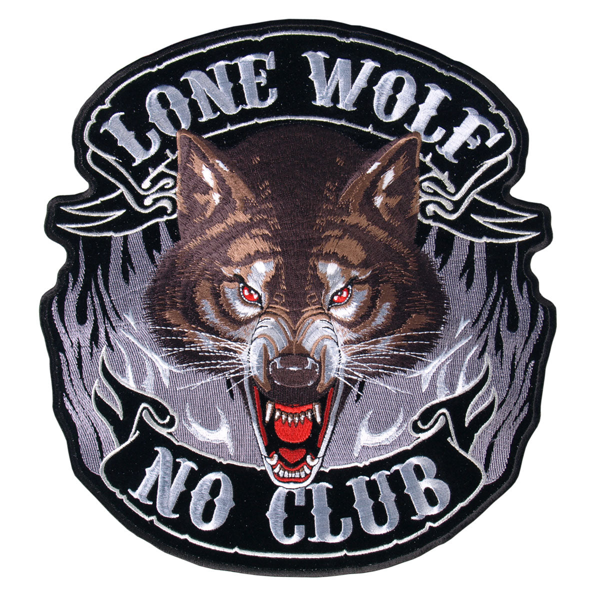 PATCH LONE WOLF FULL FACE 10"