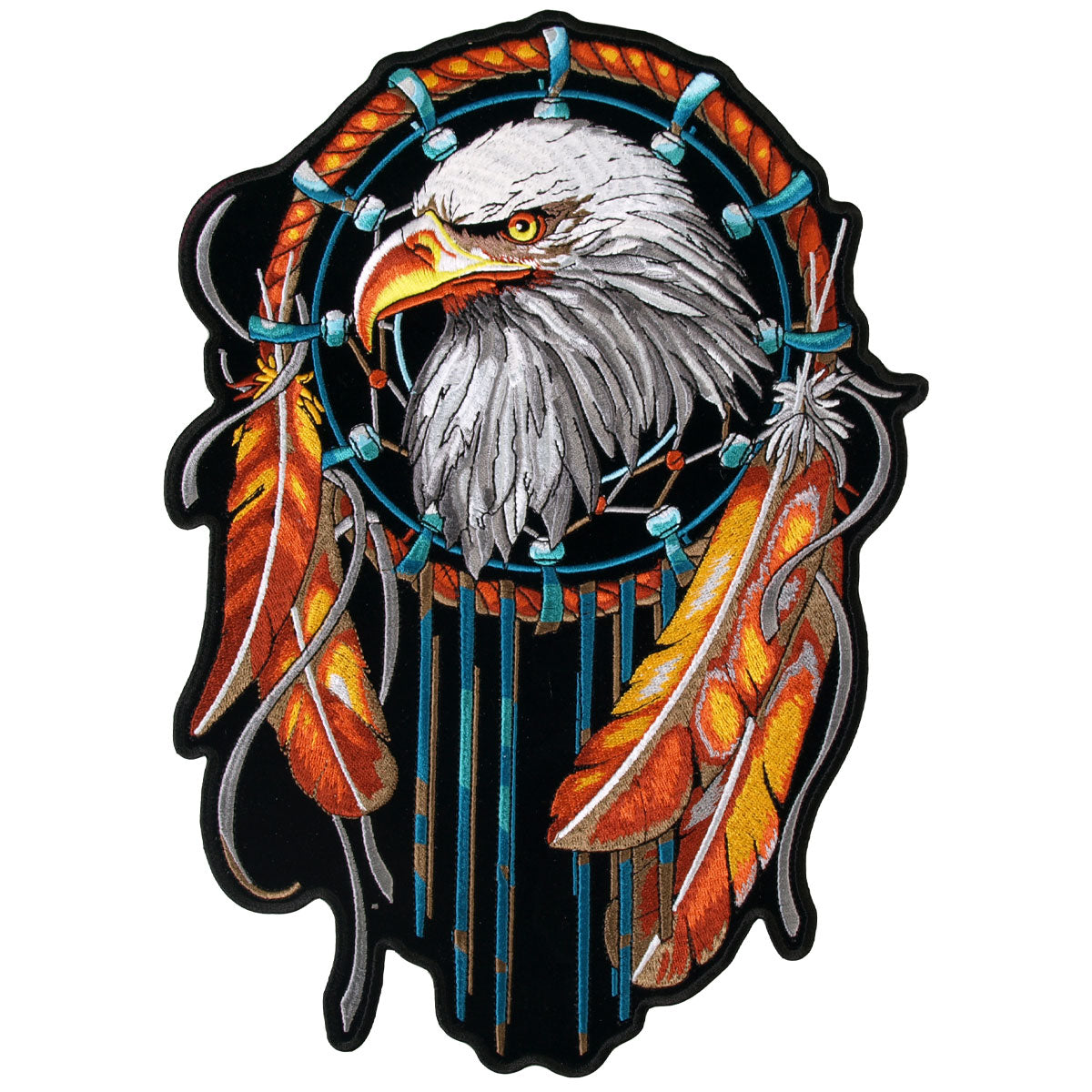 Hot Leathers PPA6834 Eagle Dream Catcher 4" x 6" Patch